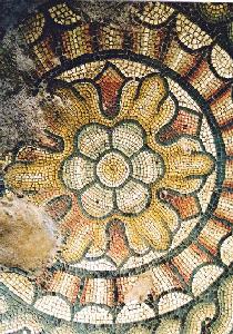floral mosaic from Keynsham